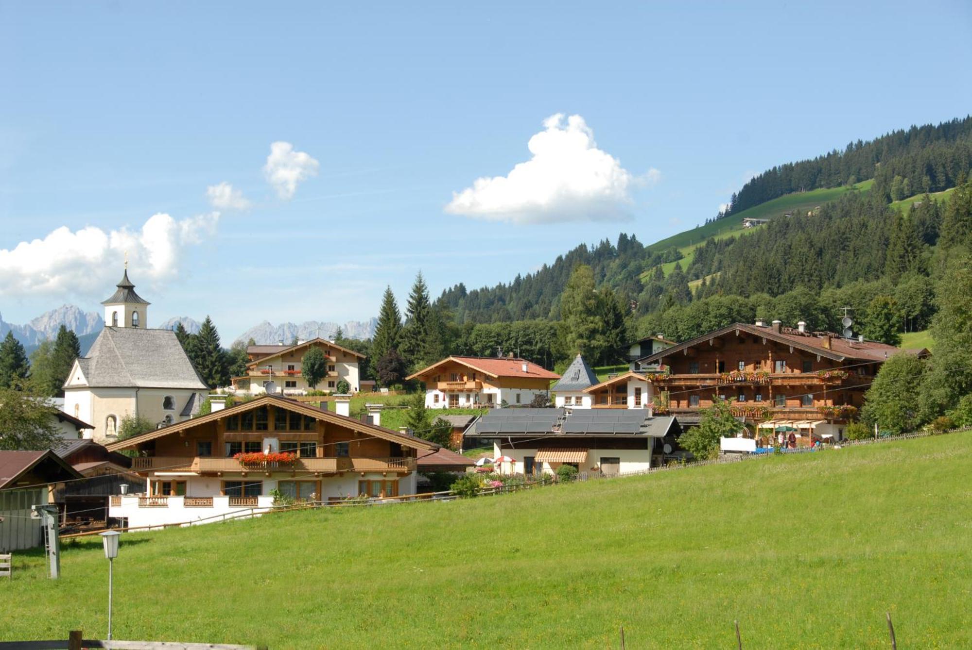 Hotel Aschauer Hof Z'Fritzn Kirchberg in Tirol Eksteriør billede