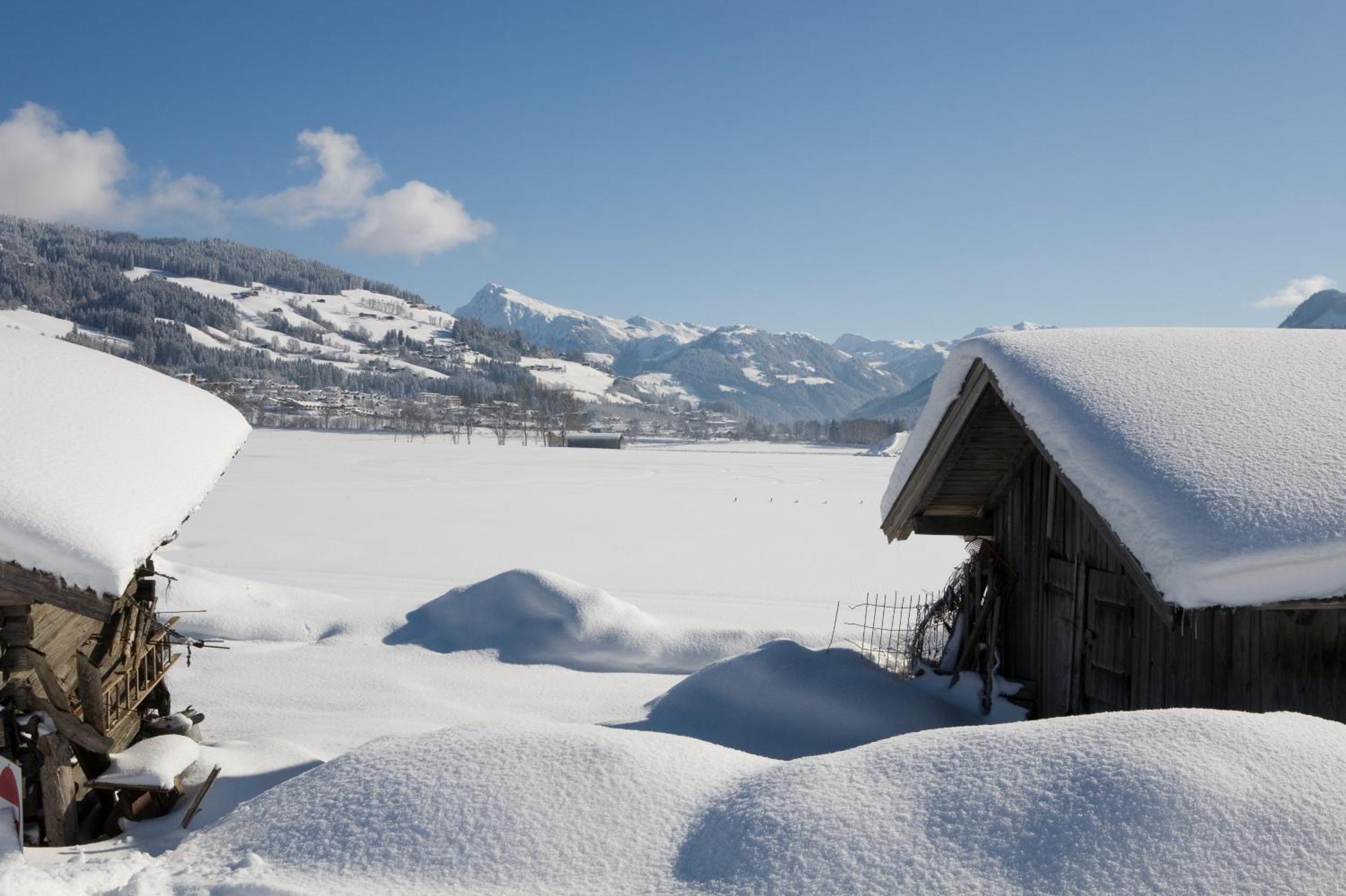 Hotel Aschauer Hof Z'Fritzn Kirchberg in Tirol Eksteriør billede